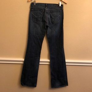 Citizens of humanity low waist bootcut jeans